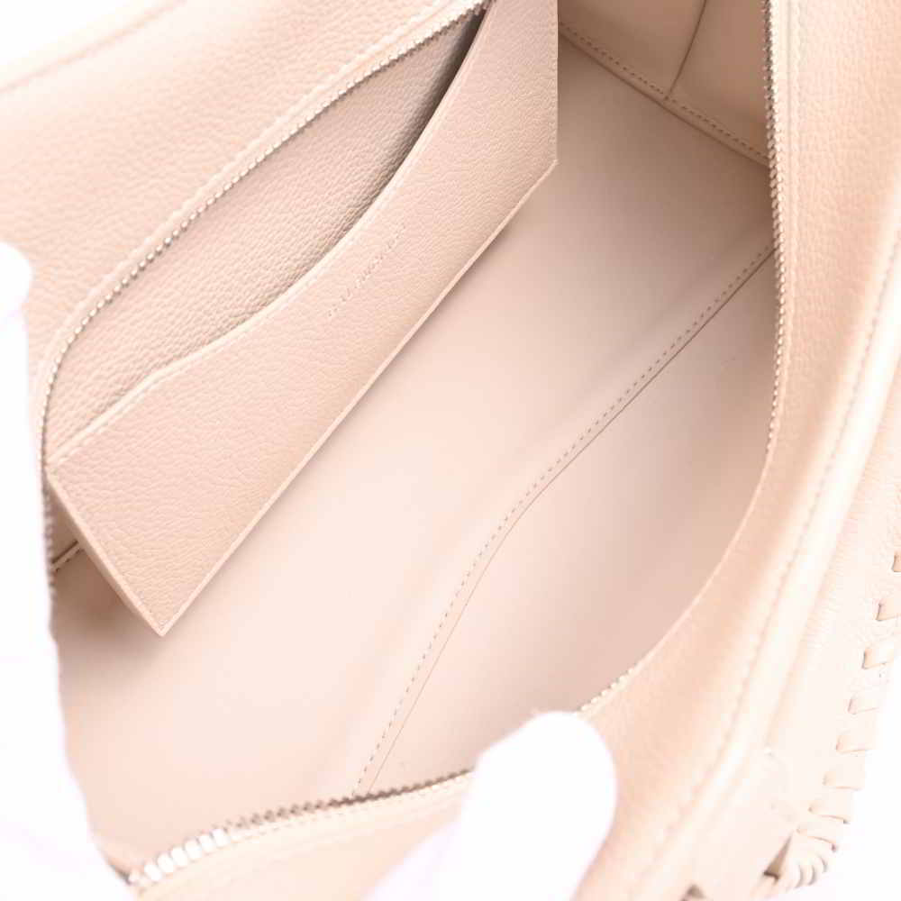 Balenciaga Leather Handbag Beige - Picture 5 of 6
